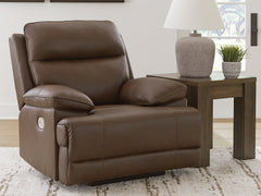 Family Deals Furniture - Ashley Furniture - VonRyan Living Room - PWR Recliner/ADJ Headrest / Tobacco - U1040013