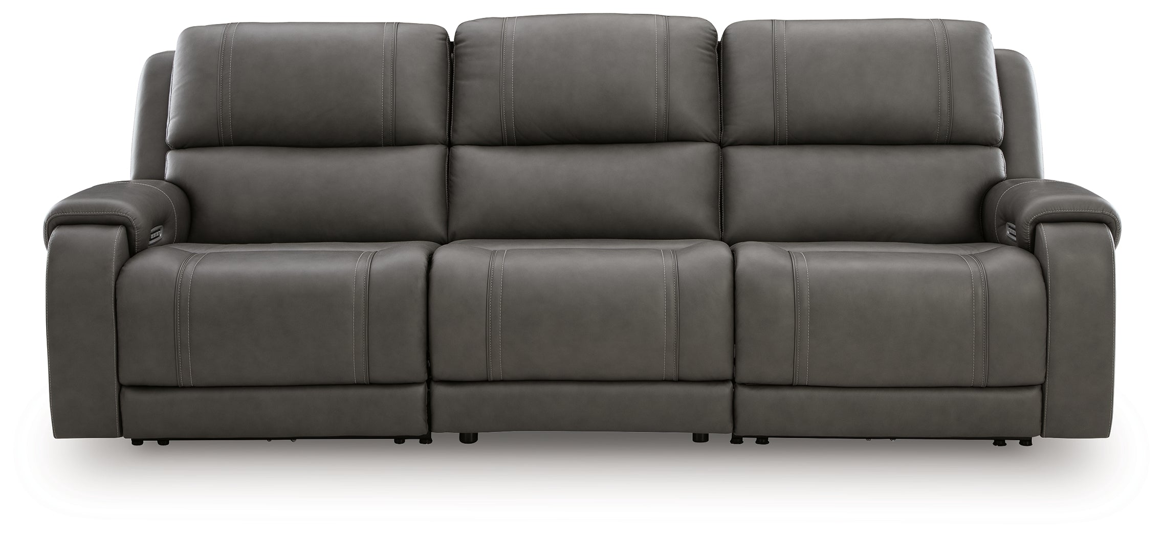 Family Deals Furniture - Ashley Furniture - 5Z - Pittson Sectional - 3-Piece Power Sectional Reclining Sofa / Anchor - PCU12600S3