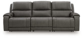 Family Deals Furniture - Ashley Furniture - 5Z - Pittson Sectional - 3-Piece Power Sectional Reclining Sofa / Anchor - PCU12600S3