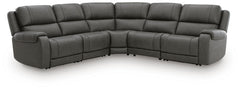 Family Deals Furniture - Ashley Furniture - 5Z - Pittson Sectional - 5-Piece Power Reclining Sectional - PCU12600S6