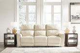 Family Deals Furniture - Ashley Furniture - Dahlmoore Living Room - Power Rocker Recliner / Almond - U1320098