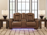 Family Deals Furniture - Ashley Furniture - Gruaro Living Room - PWR REC Loveseat/CON/ADJ HDRST - PCU1420018