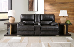 Family Deals Furniture - Ashley Furniture - Mountainous Living Room - PWR Recliner/ADJ Headrest / Eclipse - U6580182
