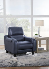 Family Deals Furniture - Ashley Furniture - Mercomatic Living Room - PWR REC Sofa with ADJ Headrest / Ocean - U7531115