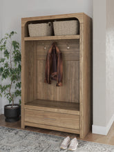 Family Deals Furniture - Ashley Furniture - Dovander Hall Tree with Storage Bench - Hall Tree with Storage Bench - W1121-79