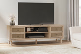 Family Deals Furniture - Ashley Furniture - Cielden TV Stand - 72" / Two-tone - W1199-68