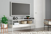Family Deals Furniture - Ashley Furniture - Deznee 60" TV Stand - 60" / White - W162-68