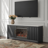 Family Deals Furniture - Ashley Furniture - Cadmori 63" TV Stand with Electric Fireplace - 63" TV Stand with Electric Fireplace - W2616W2