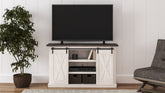 Family Deals Furniture - Ashley Furniture - Dorrinson 54" TV Stand - 54" / Two-tone - W287-48