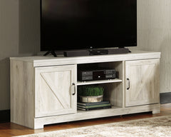 Family Deals Furniture - Ashley Furniture - Bellaby TV Stand - 63" / Whitewash - W331-68