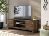 Family Deals Furniture - Ashley Furniture - Zadilyn 72" TV Stand - 72" / Brown - W3367-68