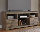 Family Deals Furniture - Ashley Furniture - Trinell TV Stand - 63" / Brown - W446-68