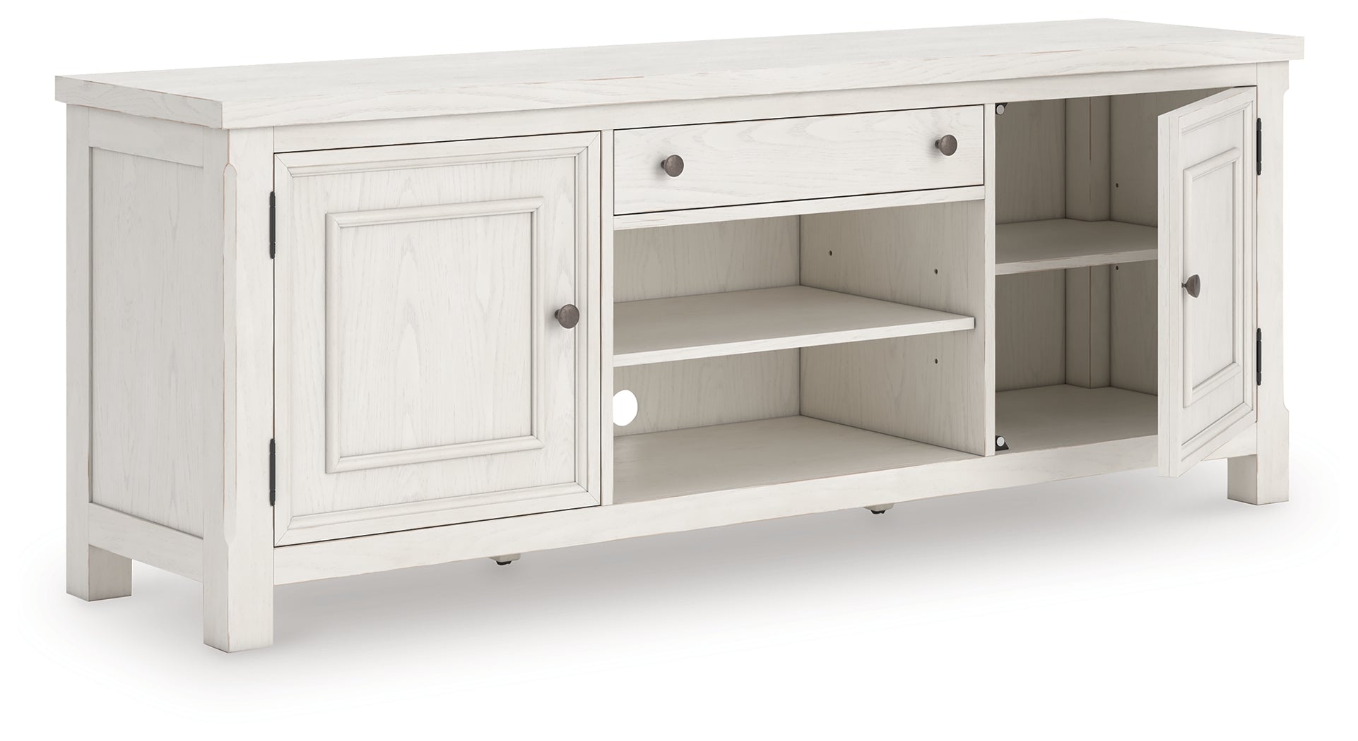 Family Deals Furniture - Ashley Furniture - Robbinsdale 72" TV Stand - 72" / Antique White - W742-68