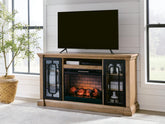 Family Deals Furniture - Ashley Furniture - Wittenmyer 72" TV Stand with Electric Fireplace - 72" TV Stand with Electric Fireplace - W794W1