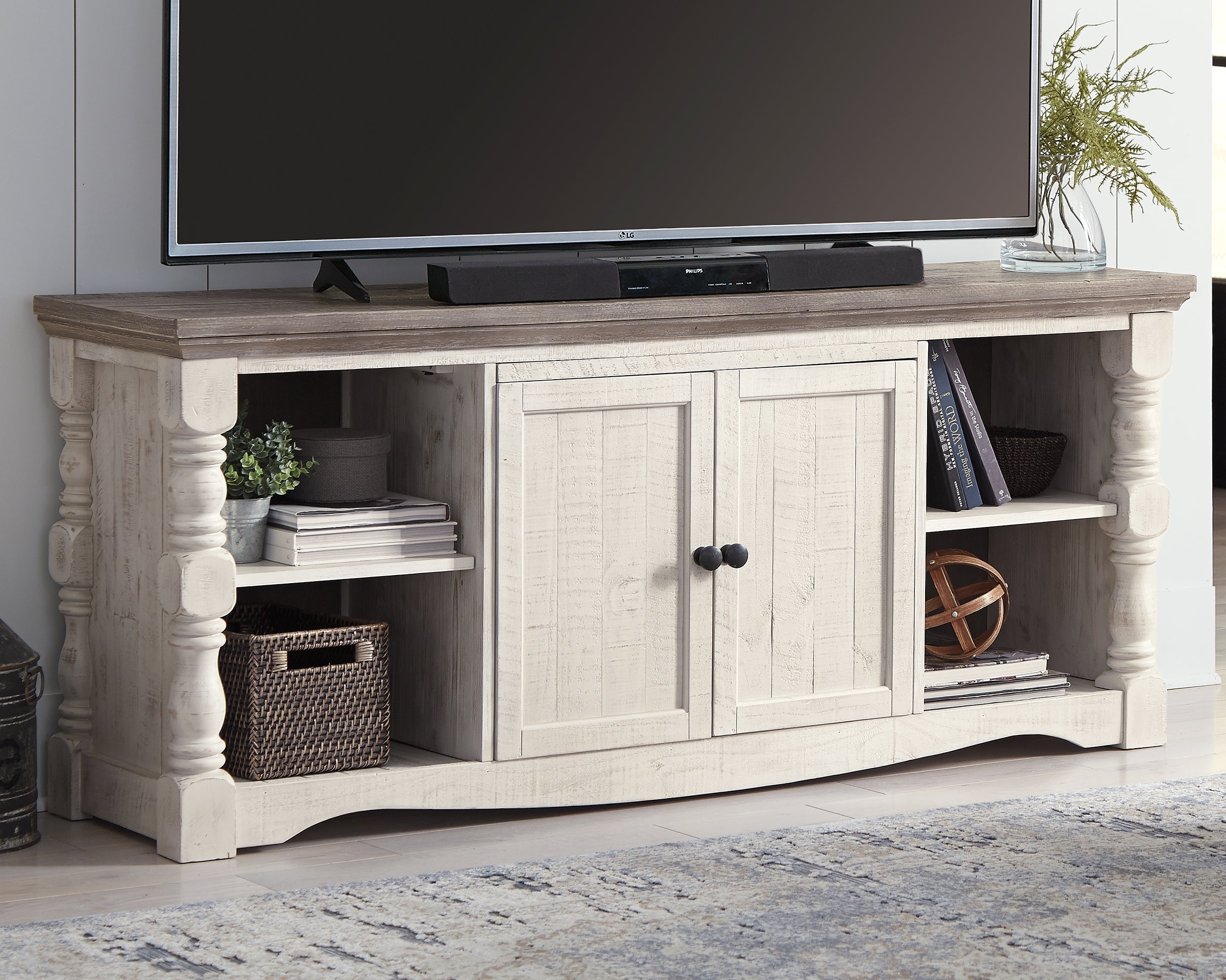Family Deals Furniture - Ashley Furniture - Havalance 67" TV Stand - 67" / Two-tone - W814-30