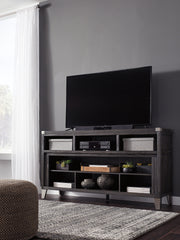 Family Deals Furniture - Ashley Furniture - Todoe 65" TV Stand - 65" / Gray - W901-68