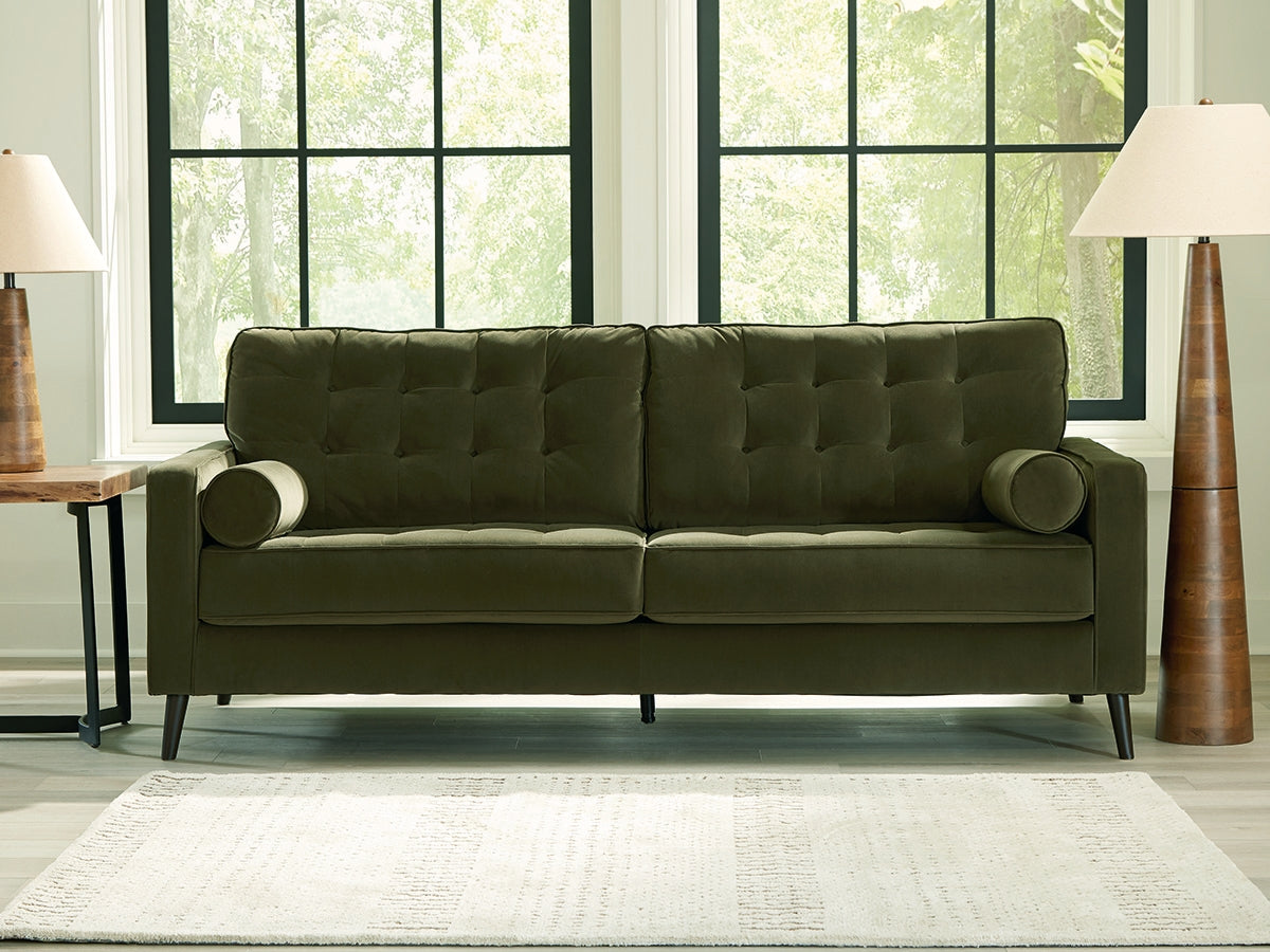 Family Deals Furniture - Ashley Furniture - Reveon Lakes Living Room - Sofa / Olive - 2640438