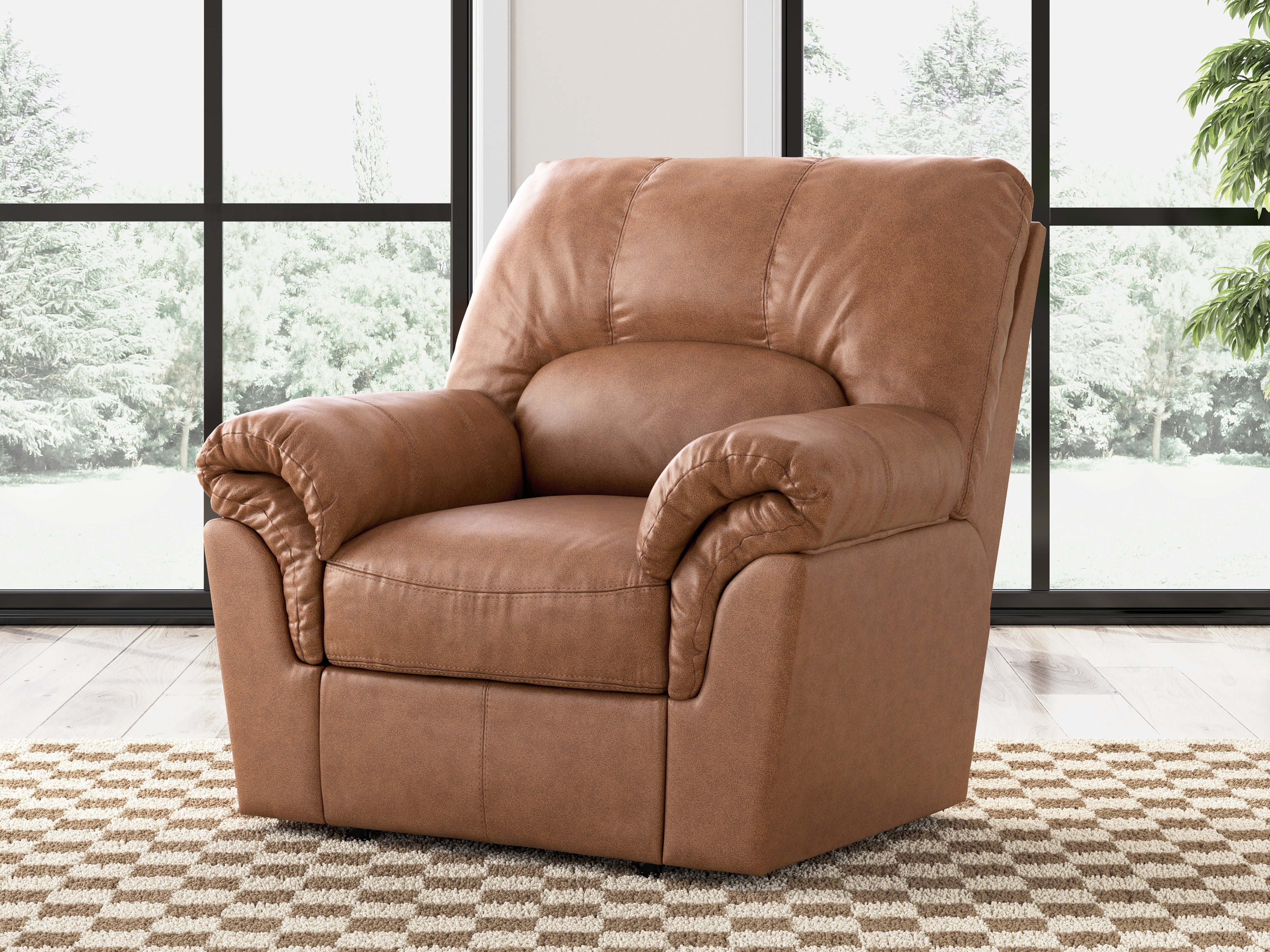 Family Deals Furniture - Ashley Furniture - WillowBend Living Room - Rocker Recliner / Caramel - PC2770425