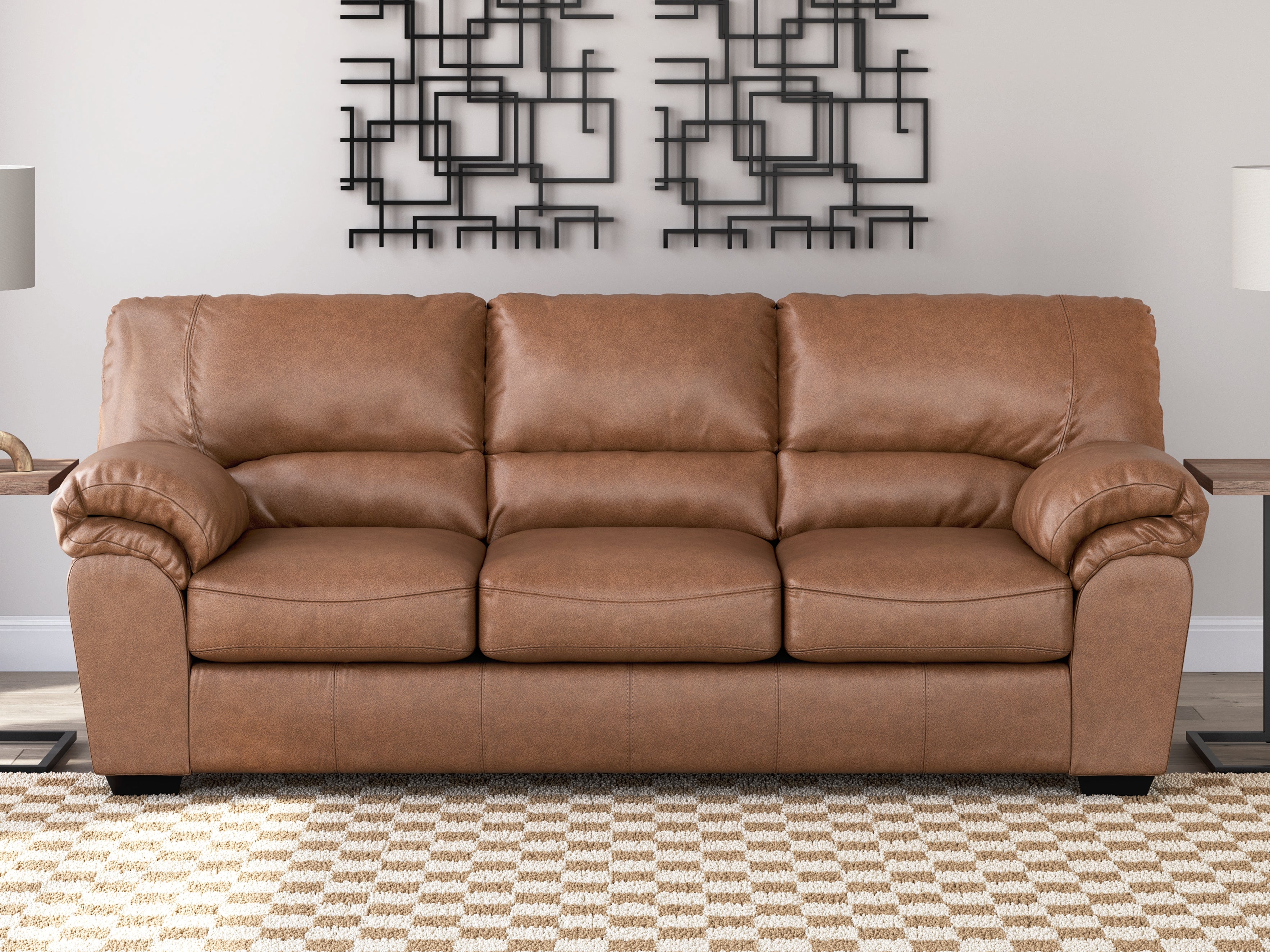 Family Deals Furniture - Ashley Furniture - WillowBend Living Room - Sofa / Caramel - PC2770438