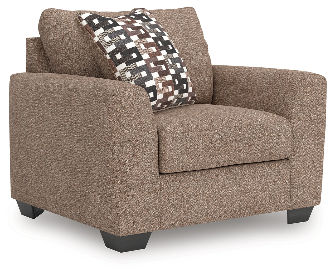 Family Deals Furniture - Ashley Furniture - Triston-Peaks Living Room - Chair and a Half / Suede - 3020423