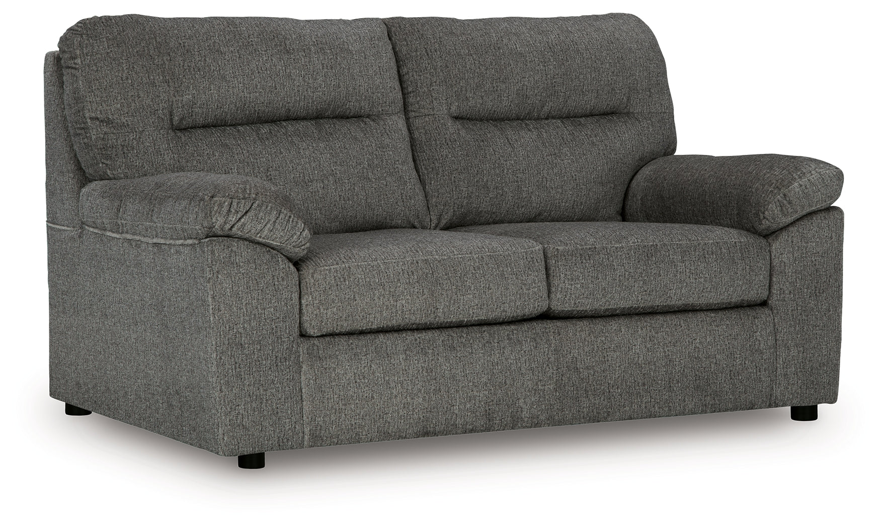 Family Deals Furniture - Ashley Furniture - Bindura Living Room - Loveseat / Mineral - 3030535