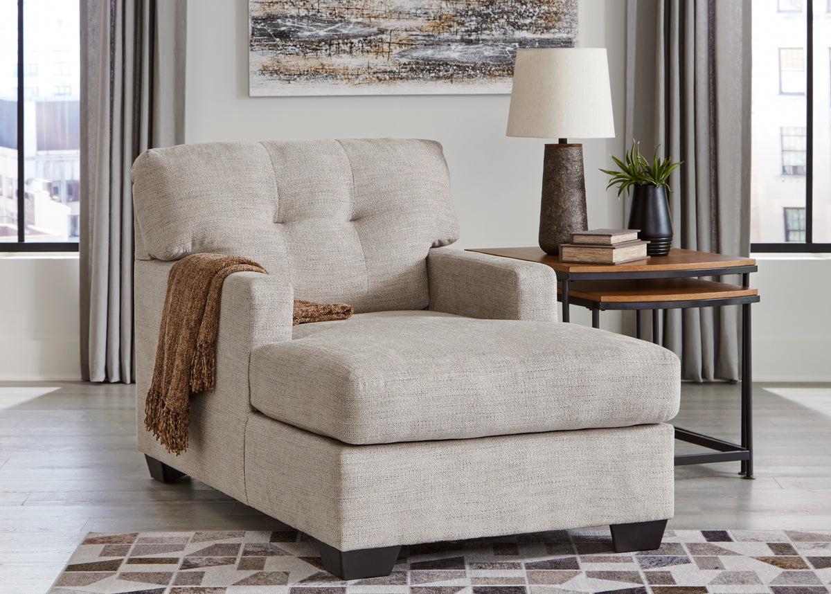 Family Deals Furniture - Ashley Furniture - Mahoney Living Room - Chaise / Pebble - 3100415