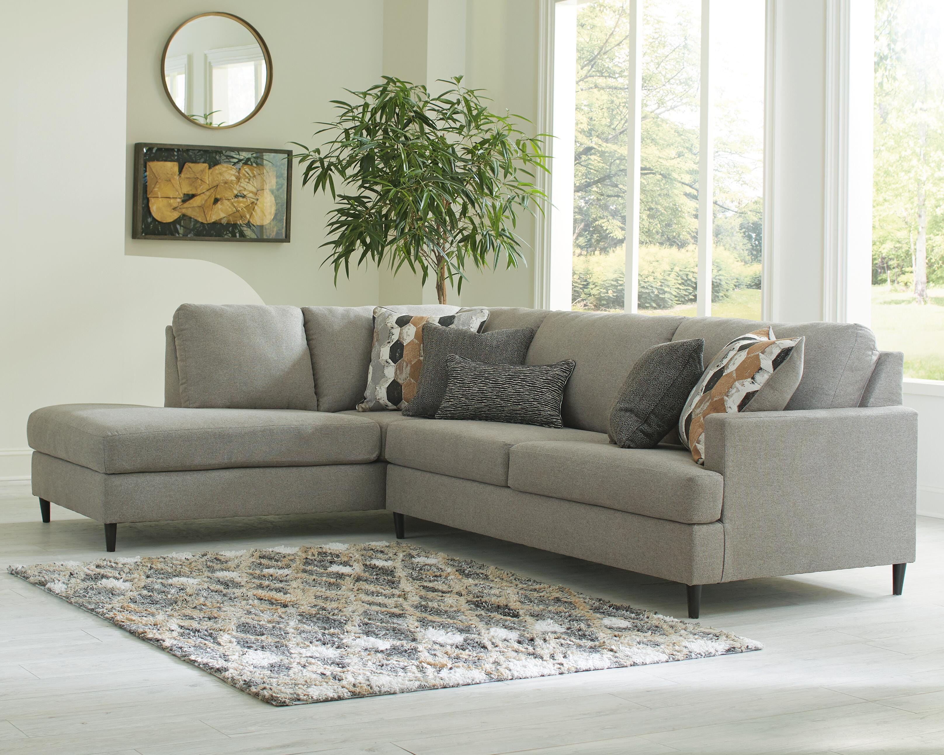 Family Deals Furniture - Ashley Furniture - Santasia Sectional - RAF 2-Piece Sectional with Chaise - 33301S2