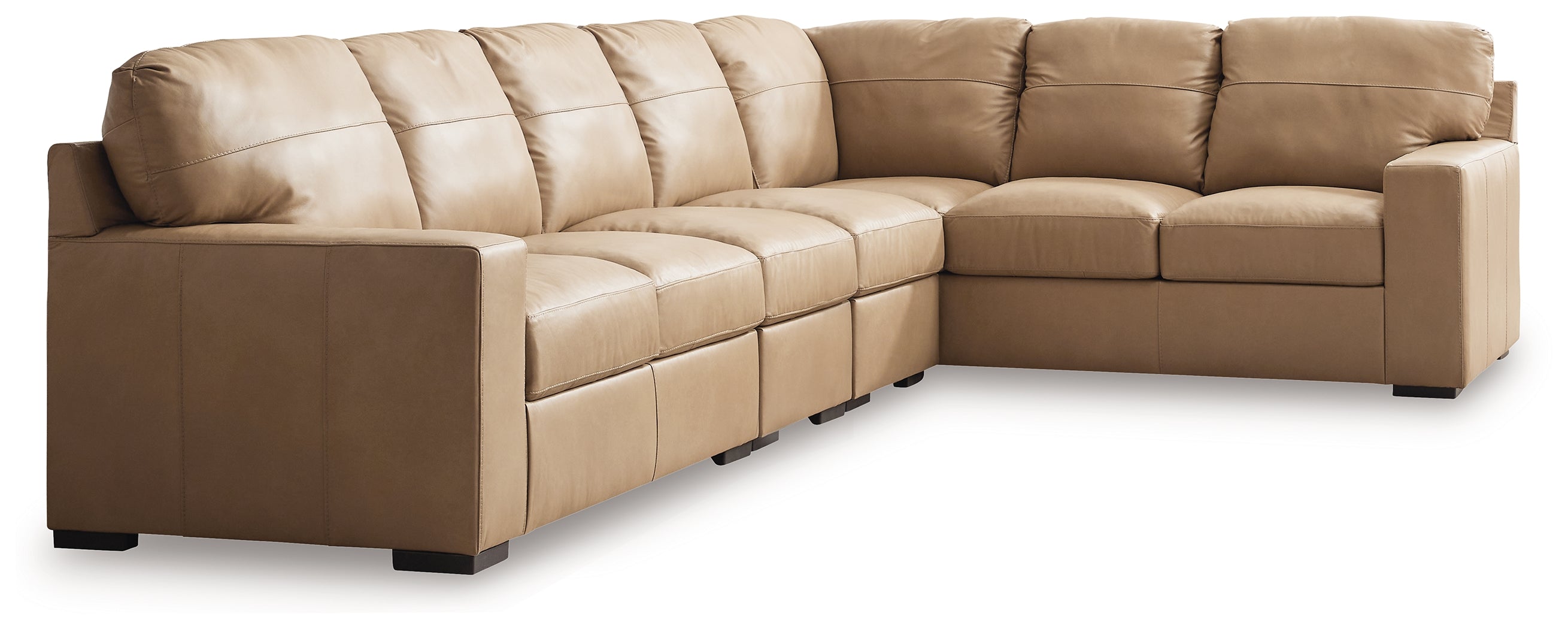 Family Deals Furniture - Ashley Furniture - Bandon Sectional - RAF 4-Piece Sectional / Toffee - 38006S6