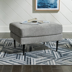 Family Deals Furniture - Ashley Furniture - Hazela Living Room - Loveseat / Charcoal - 4110235