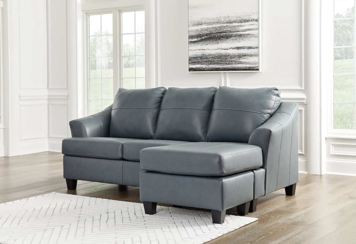 Family Deals Furniture - Ashley Furniture - Genoa Living Room - Sofa Chaise / Steel - 4770518