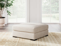 Family Deals Furniture - Ashley Furniture - Donelson Creek Living Room - Oversized Accent Ottoman / Vanilla - 4800208