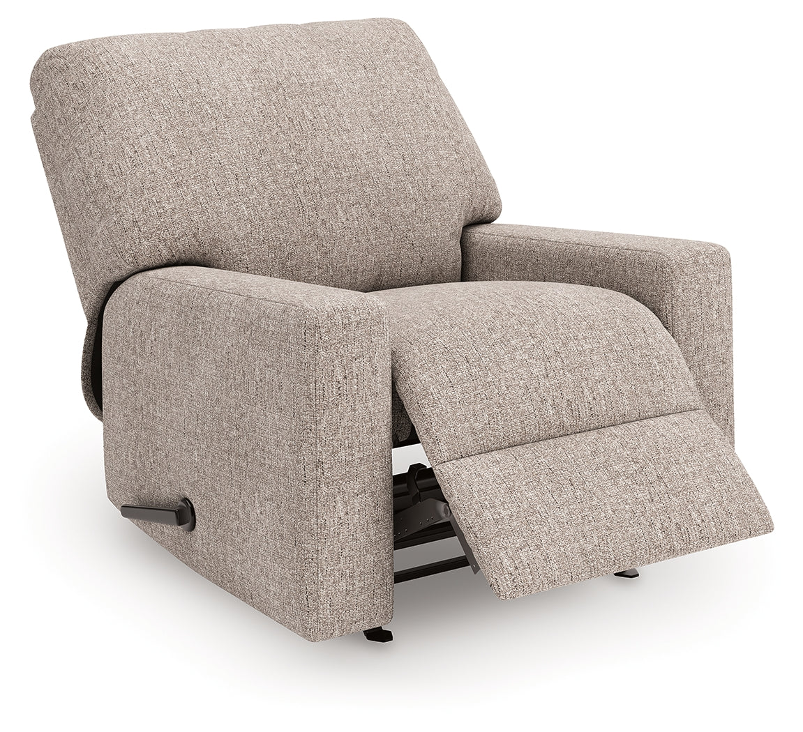 Family Deals Furniture - Ashley Furniture - Newellen Living Room - Rocker Recliner / Hemp - 4840425