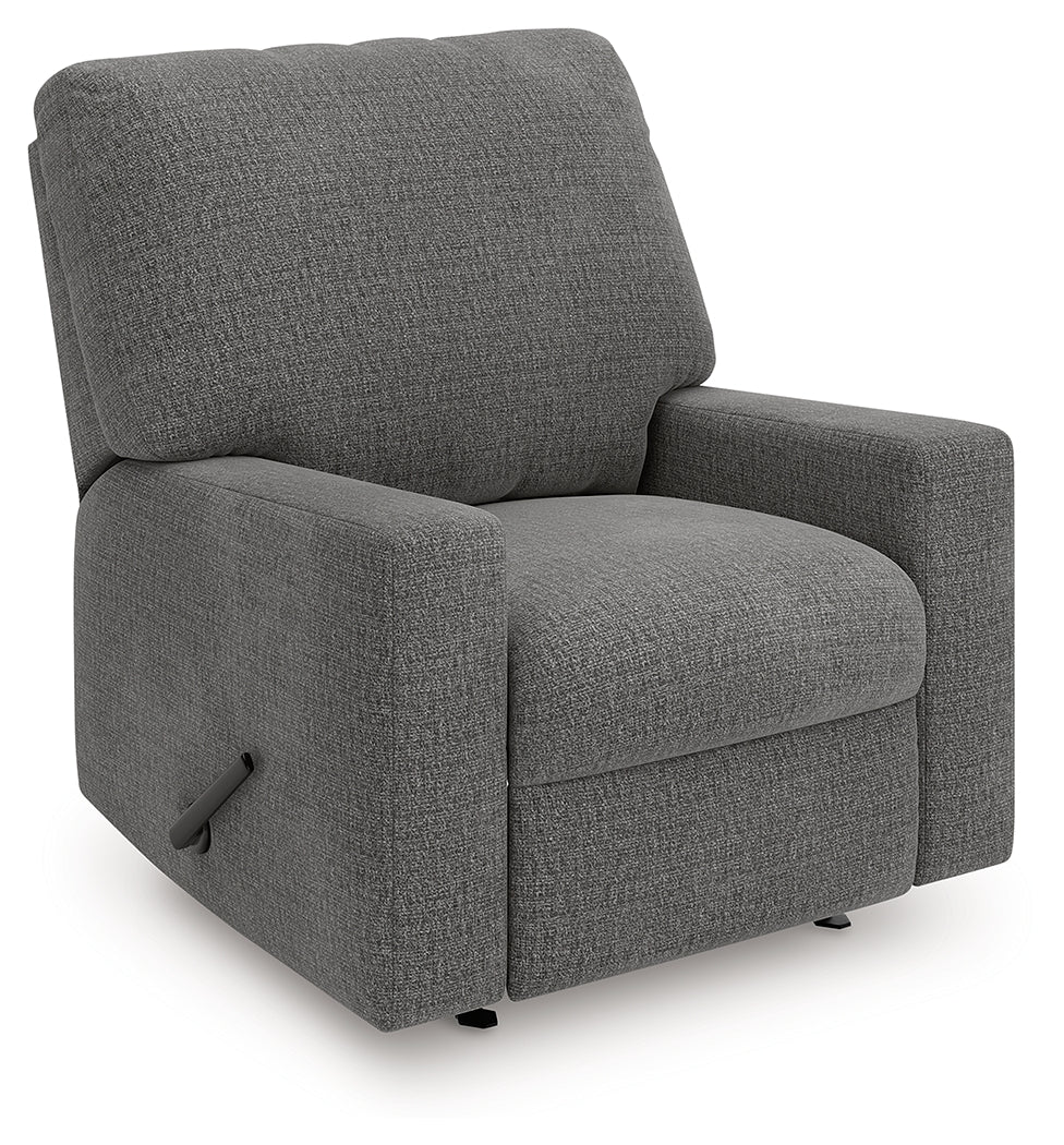 Family Deals Furniture - Ashley Furniture - Newellen Living Room - Rocker Recliner / Greystone - 4840525