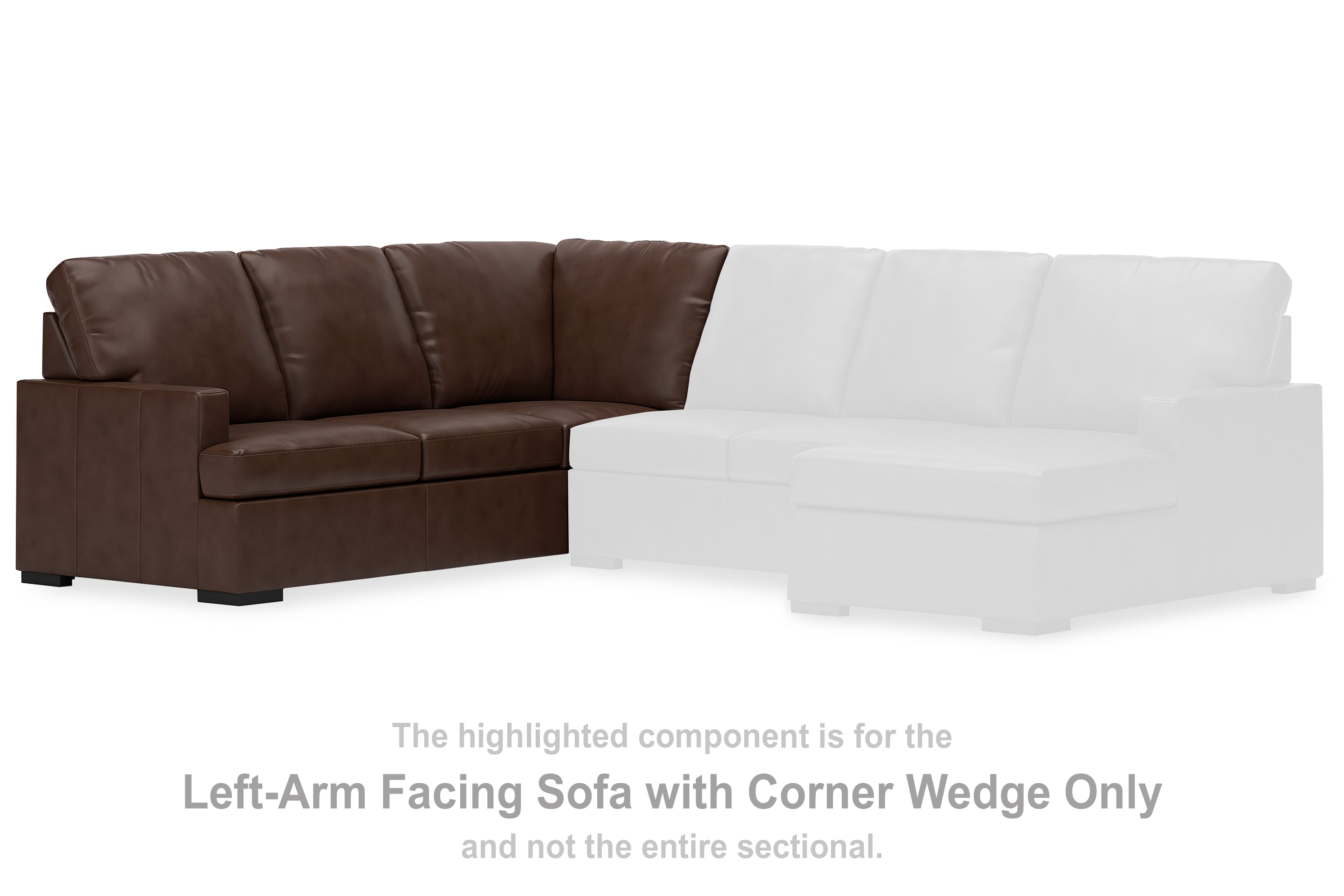 Family Deals Furniture - Ashley Furniture - McDowlan Sectional - LAF Sofa w/Corner Wedge / Coffee - PC4850448