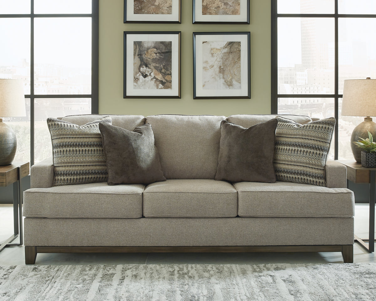 Family Deals Furniture - Ashley Furniture - Kaywood Living Room - Loveseat / Granite - 5630335
