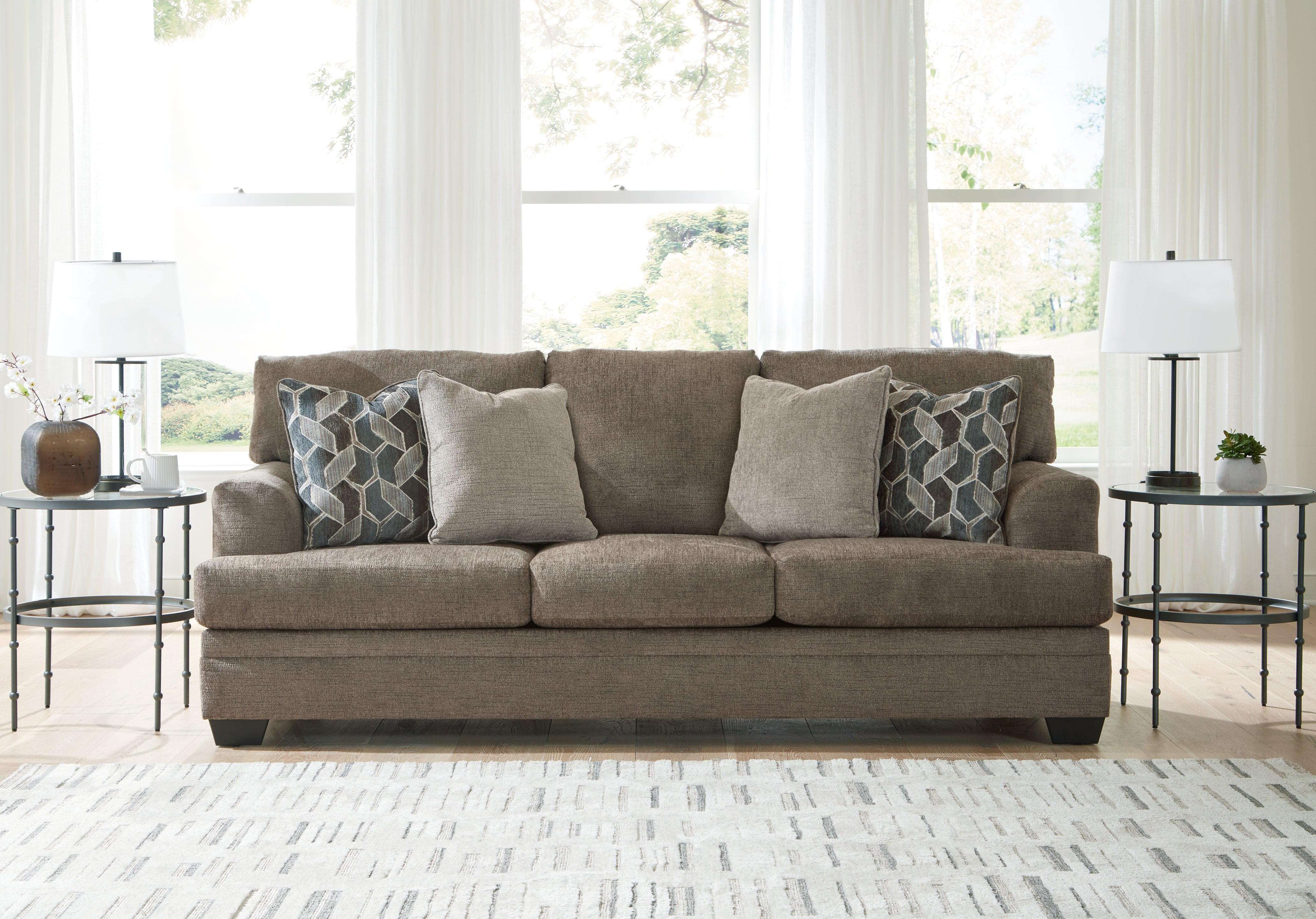 Family Deals Furniture - Ashley Furniture - Stonemeade Living Room - Sofa / Nutmeg - 5950538