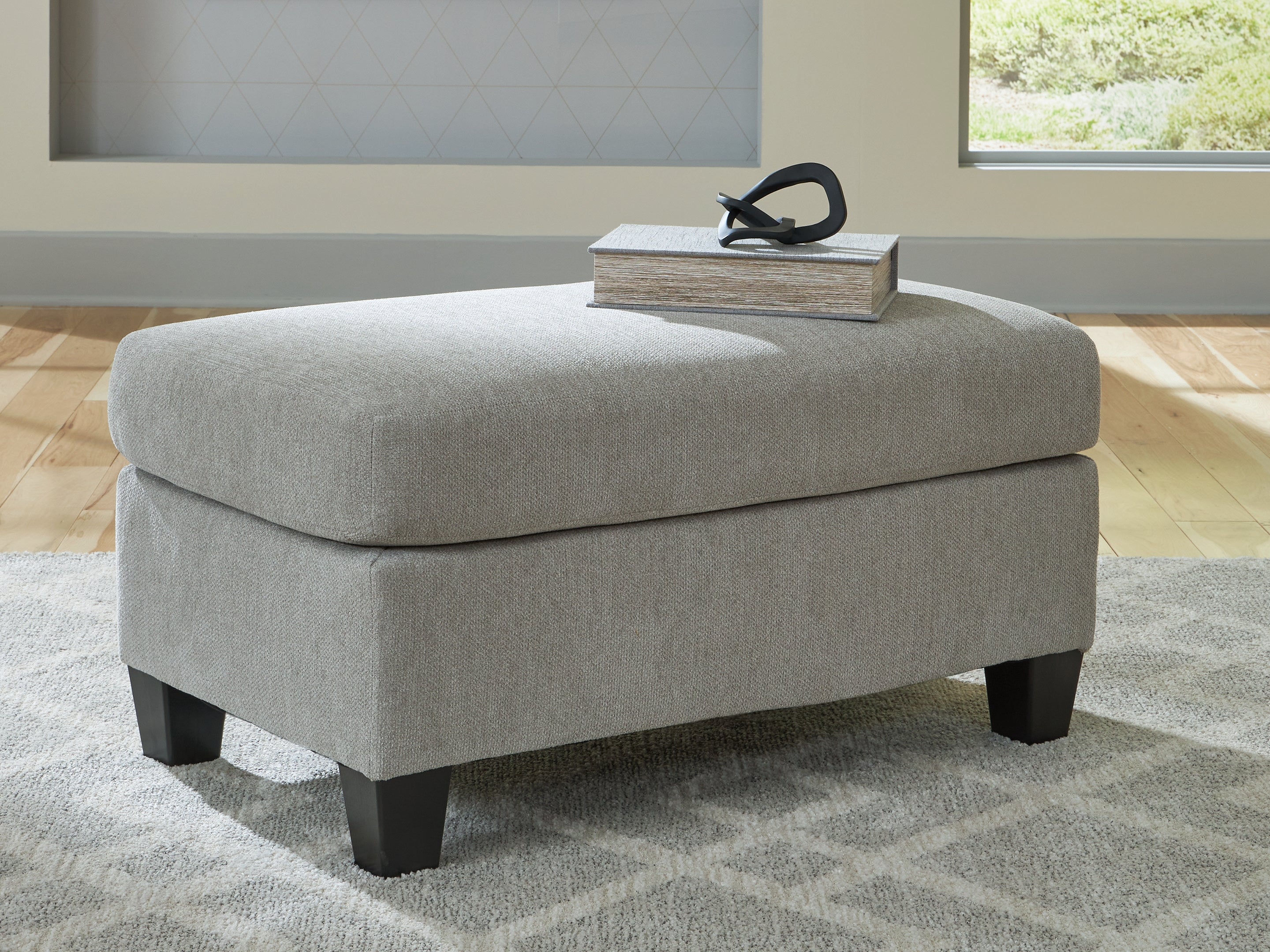 Family Deals Furniture - Ashley Furniture - Willarae Living Room - Ottoman / Taupe - 5980314