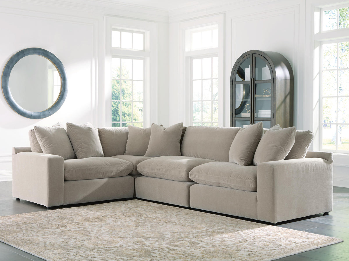 Family Deals Furniture - Ashley Furniture - Maxton Heights Sectional - RAF 4-Piece Sectional - 67808S3