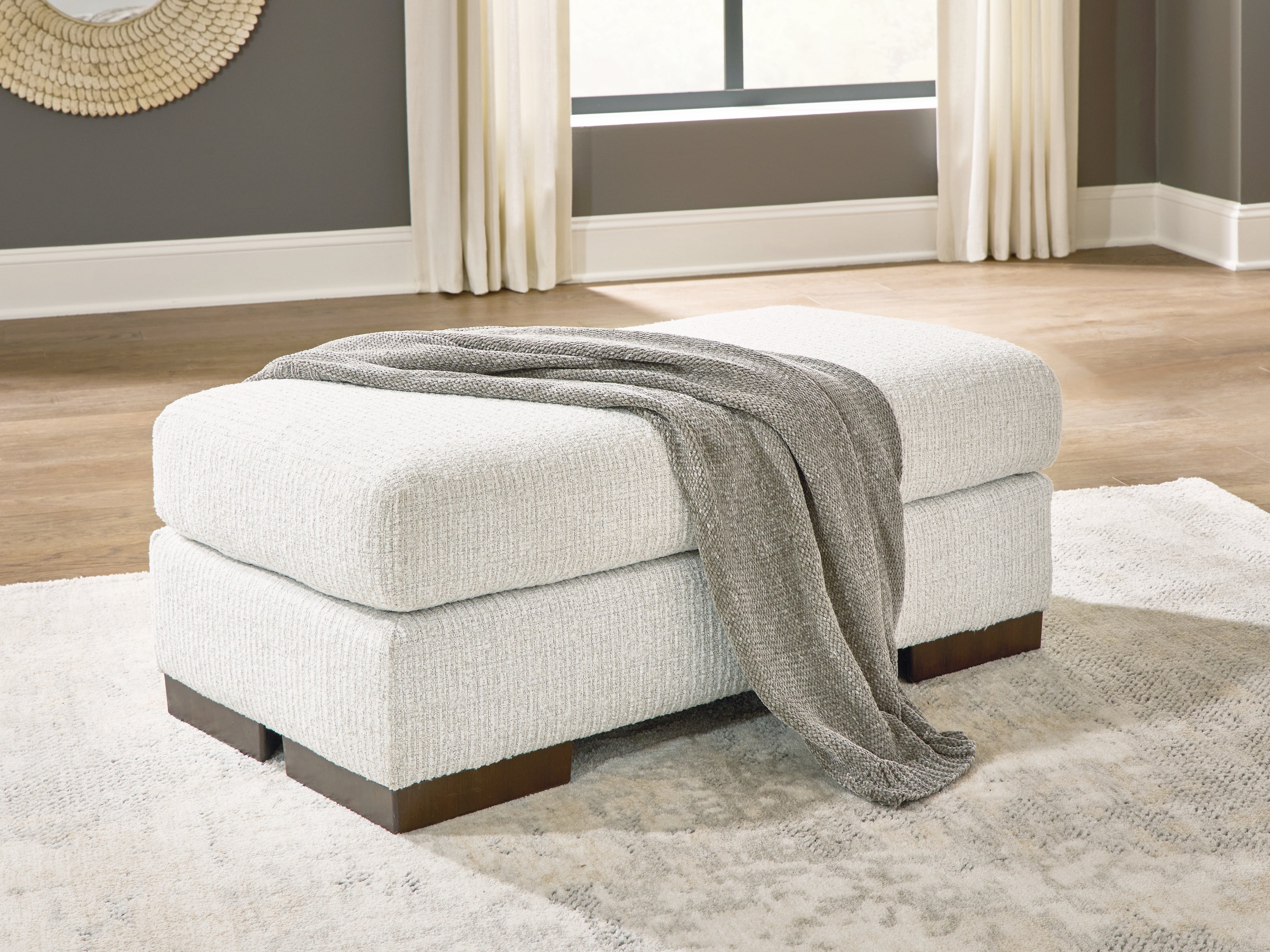 Family Deals Furniture - Ashley Furniture - Hartside Living Room - Ottoman / Frosted - 8010414