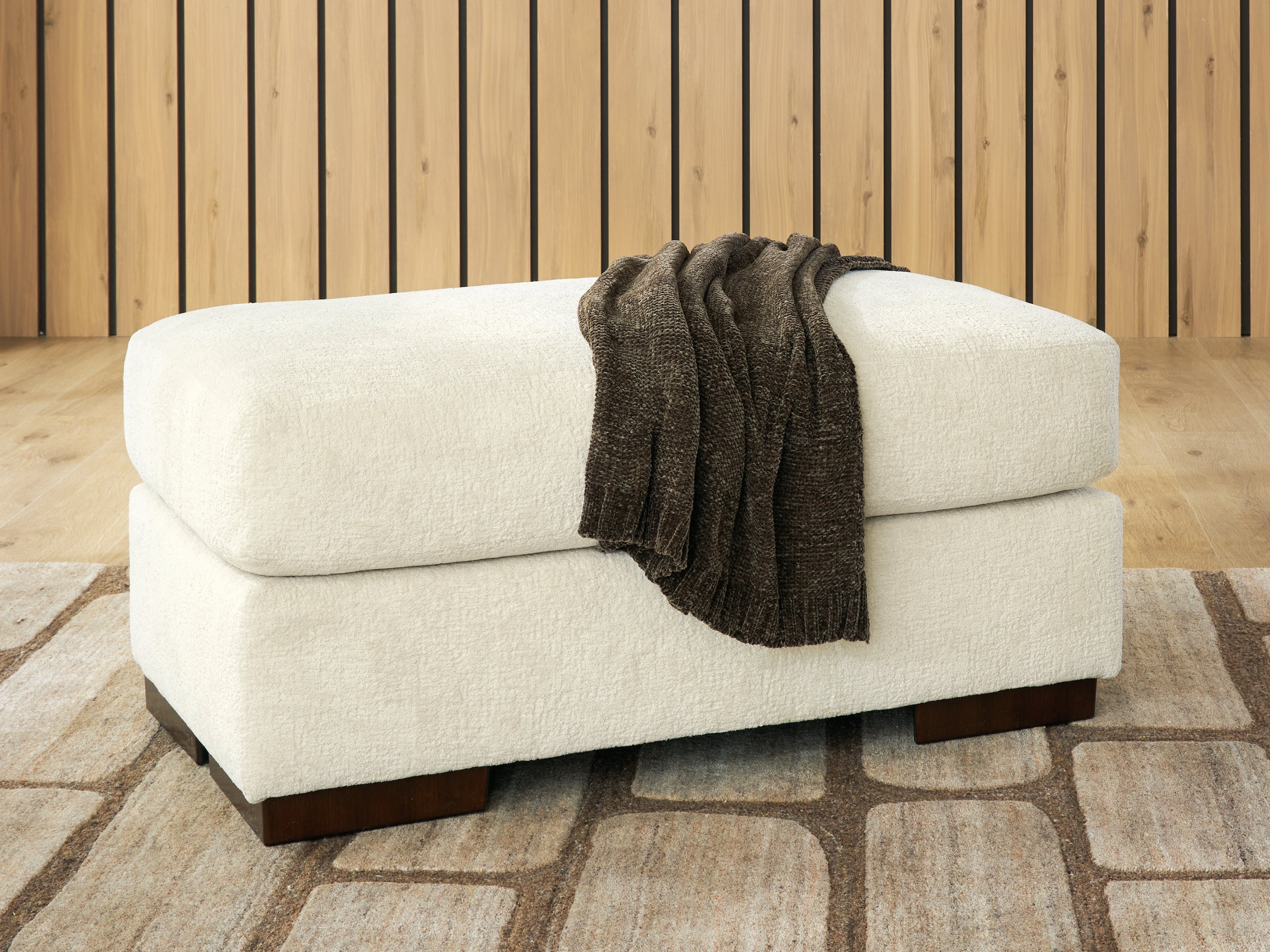 Family Deals Furniture - Ashley Furniture - Jayne Park Living Room - Ottoman / Sand - PC8150614