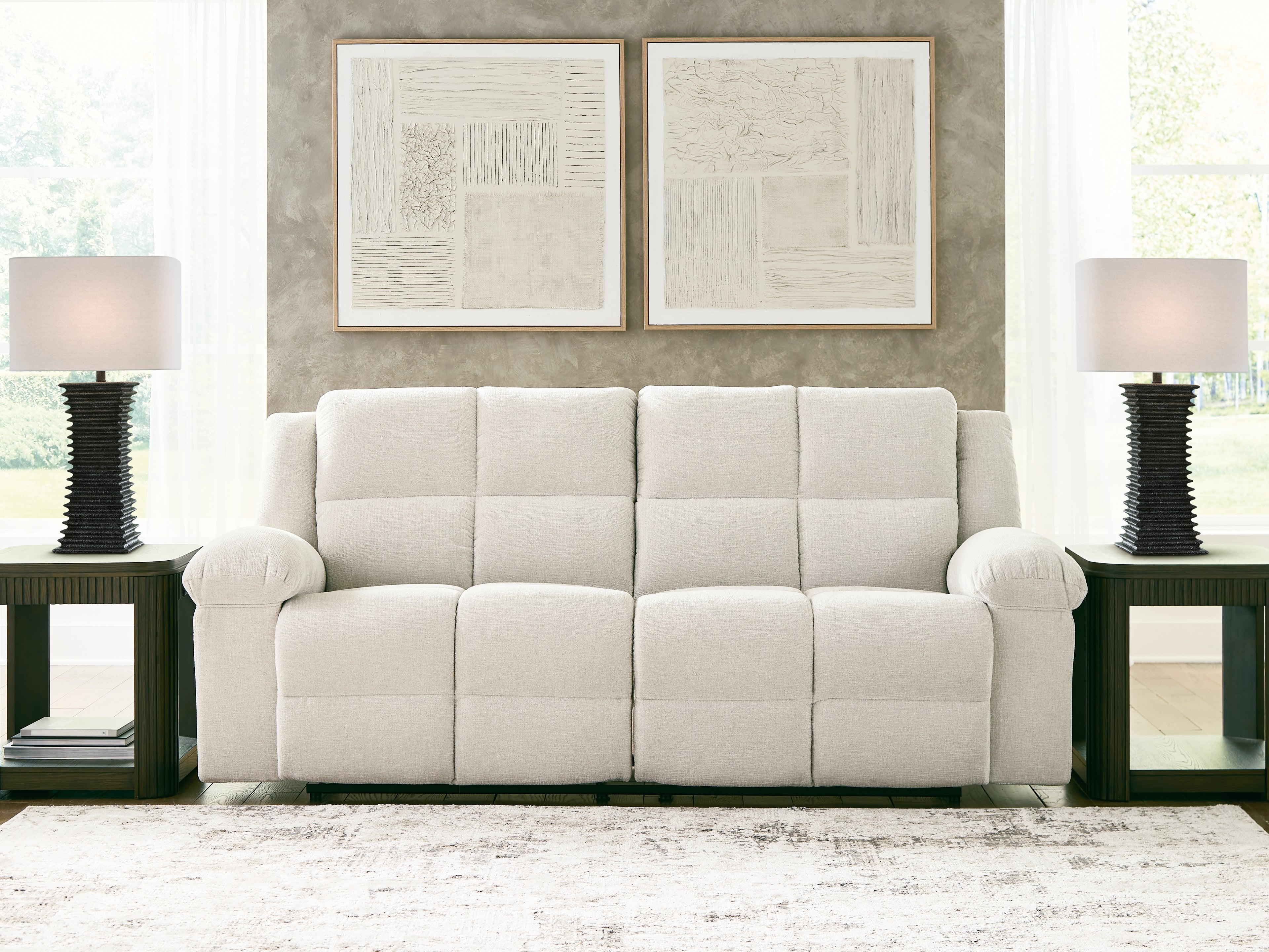 Family Deals Furniture - Ashley Furniture - Orlen Living Room - 2 Seat Reclining Sofa / Winter - 8160281