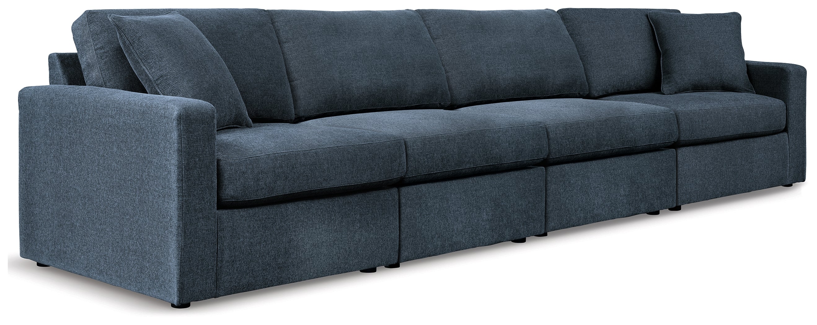 Family Deals Furniture - Ashley Furniture - Modmax Sectional - RAF 4-Piece Sectional / Ink - 92101S10