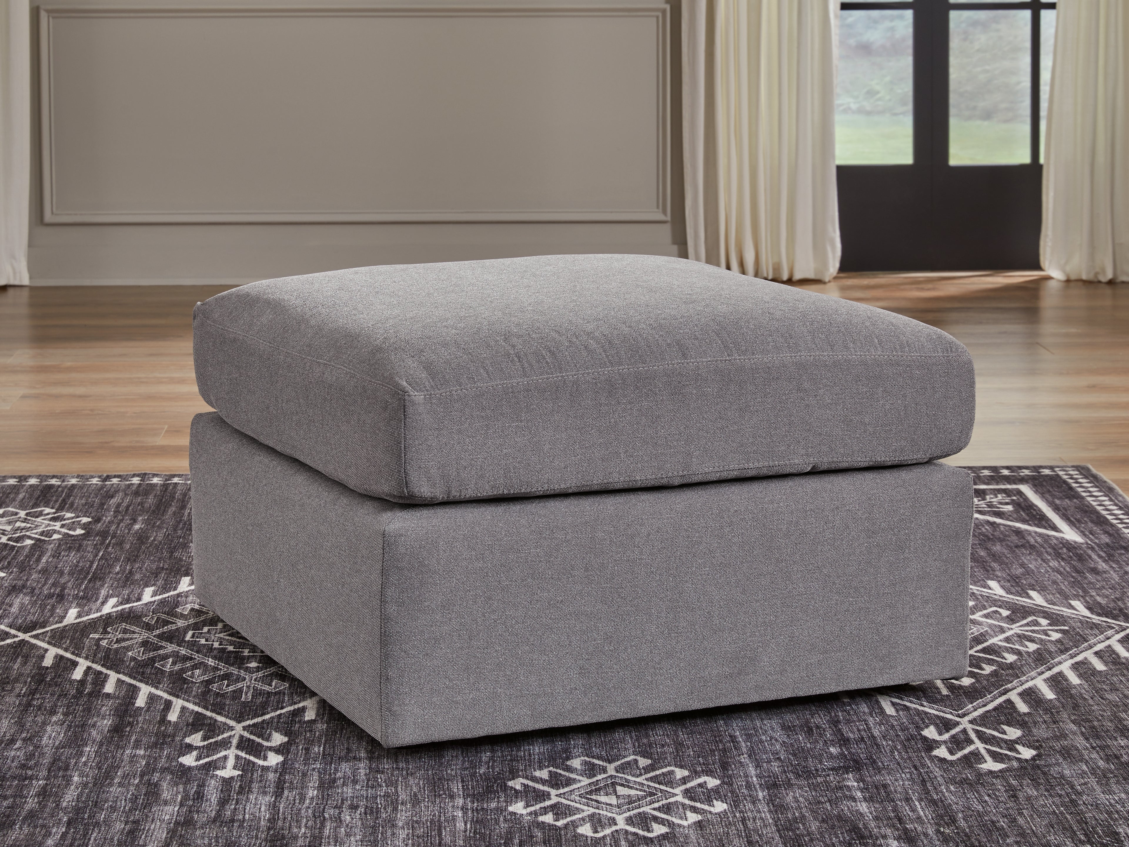 Family Deals Furniture - Ashley Furniture - Modmax Sectional - Oversized Accent Ottoman / Granite - 9210408