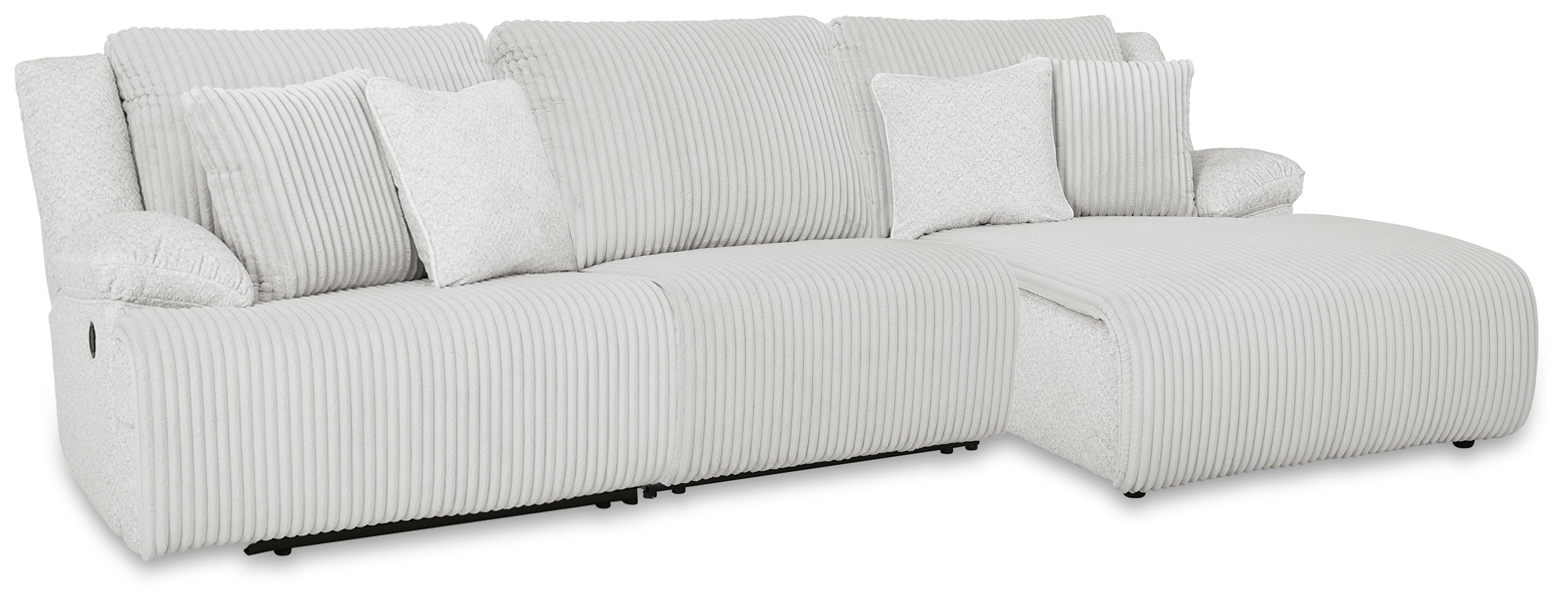Family Deals Furniture - Ashley Furniture - Top Tier Sectional - 3-Piece Sectional Chofa / Alloy - 92706S10