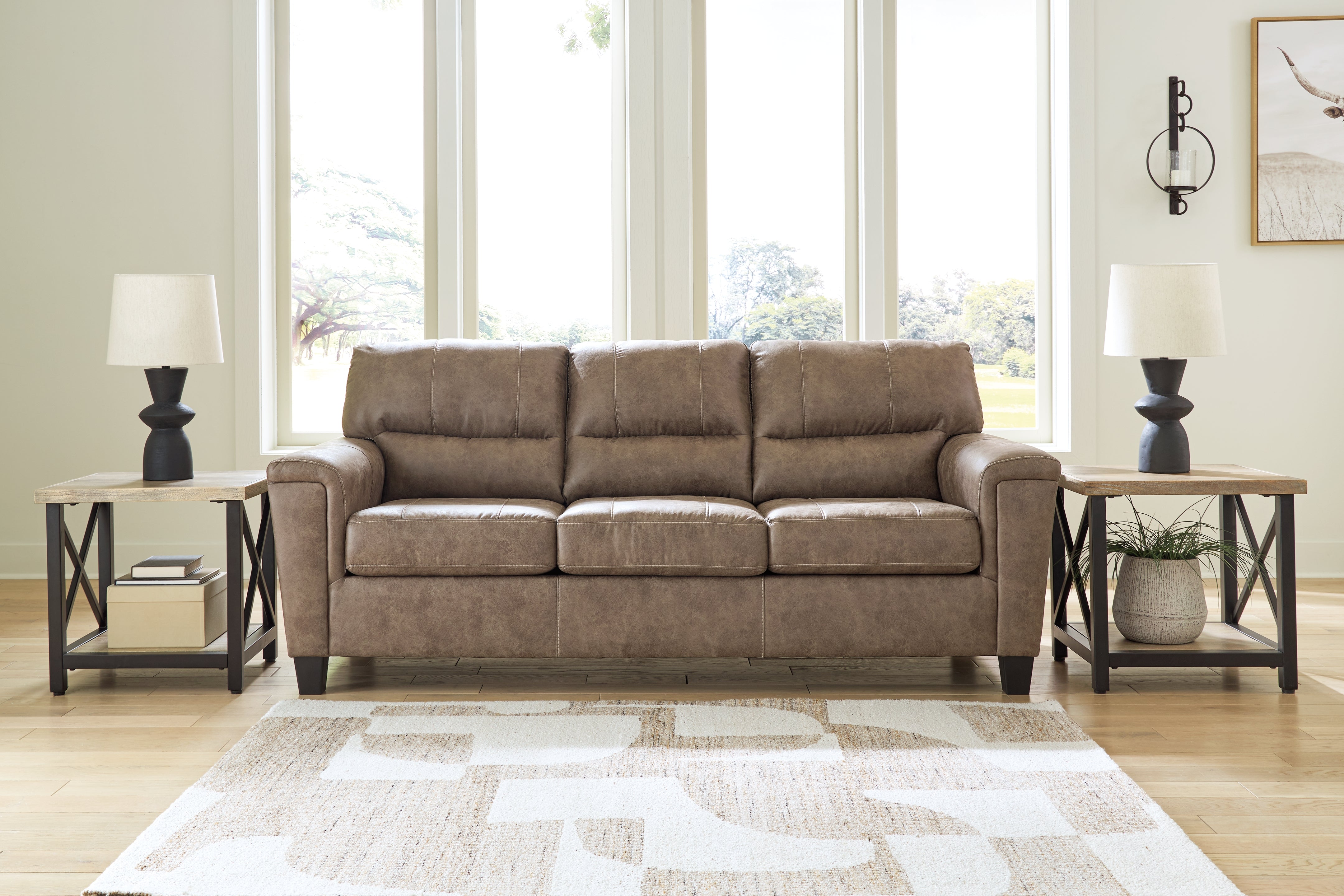 Family Deals Furniture - Ashley Furniture - Navi Living Room - Sofa / Fossil - 9400438
