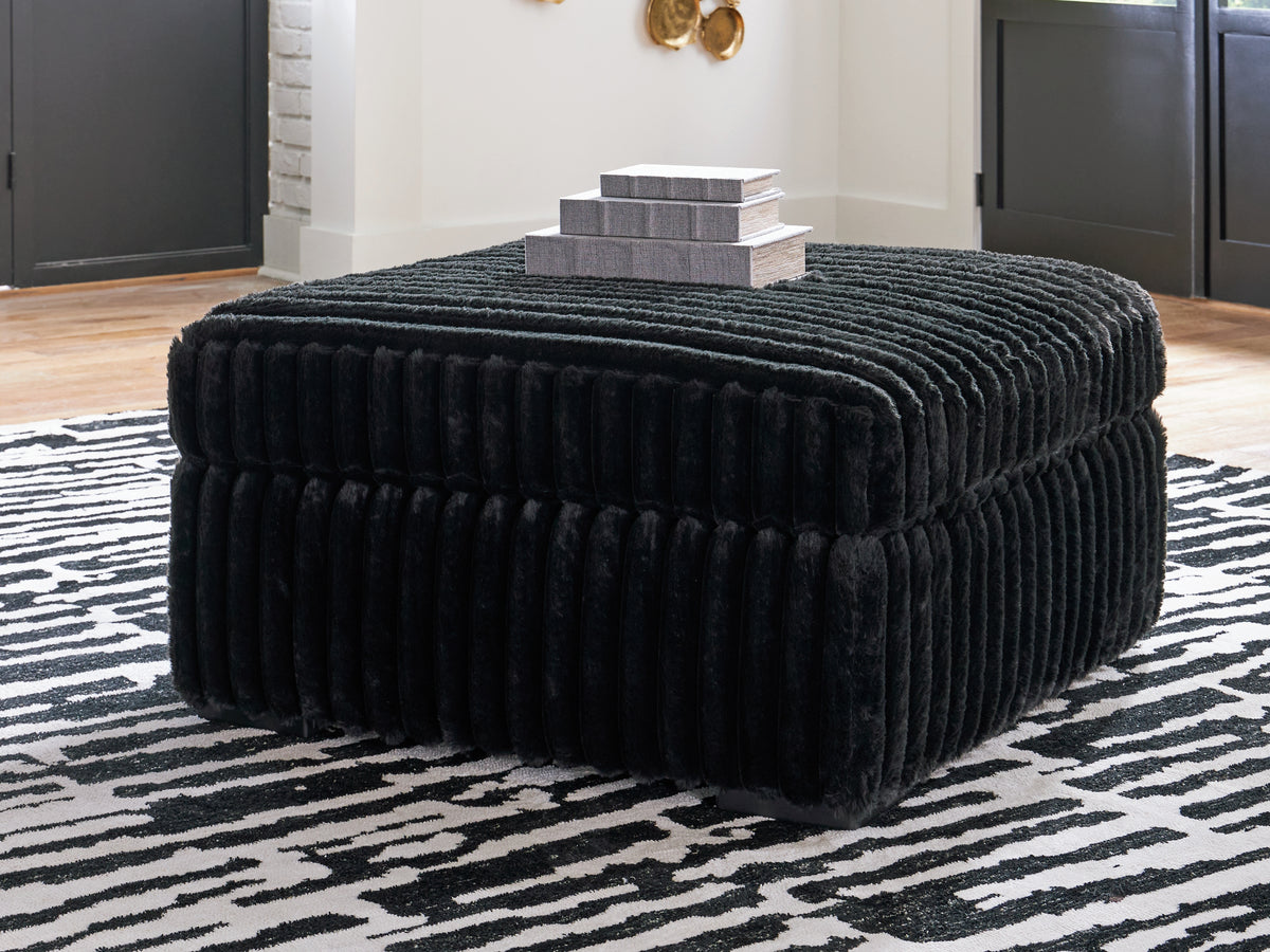 Family Deals Furniture - Ashley Furniture - Midnight-Madness Living Room - Loveseat / Onyx - 9810335