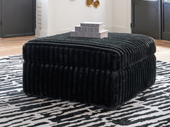 Family Deals Furniture - Ashley Furniture - Midnight-Madness Living Room - Loveseat / Onyx - 9810335