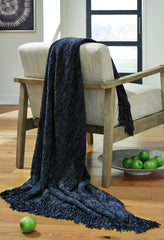 Family Deals Furniture - Ashley Furniture - Tamish Throw (Set of 3) - Throw (3/CS) / Blue - A1001022
