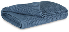 Family Deals Furniture - Ashley Furniture - Gayelery Throw (Set of 3) - Throw (3/CS) / Blue - A1001087