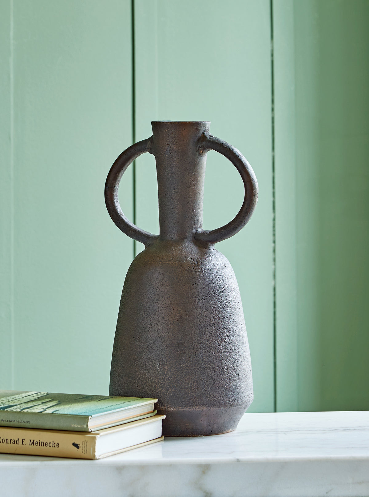 Family Deals Furniture - Ashley Furniture - Aadeen Vase - Vase / Distressed Brown - A2000674
